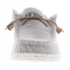 Heydude Men's Hey Dude Wally Stretch Mix Limestone Casual Shoe -jeans shop 40025 2AC 02