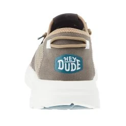 Heydude Men's Hey Dude Sirocco Beige Bark Casual Shoe -jeans shop 40140 2CA 04