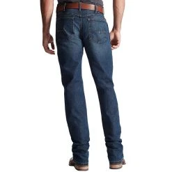 Ariat Mens Rebar M4 Low Rise Boot Cut Jeans 10016221