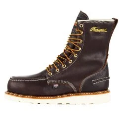 Weinbrennerusa Men`s Thorogood Briar Pitstop 8` Steel Toe Lace Up Work Boot -jeans shop 804 3800 3