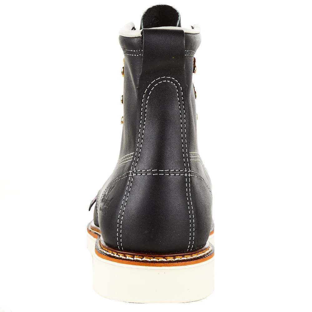 Weinbrennerusa Men`s Thorogood Black 6` Soft Toe Lace Up Work Boot 5 Weinbrennerusa Men`s Thorogood Black 6` Soft Toe Lace Up Work Boot - Image 5