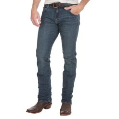 Wrangler Mens Retro Slim Straight Portland Wash Jeans -jeans shop 88MWZPD1