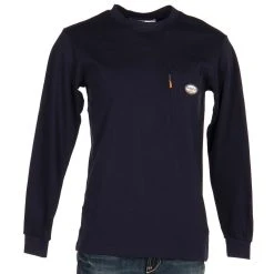 Rasco Fr Mens Long Sleeve FR NavyTee Shirt