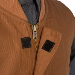 Rasco Fr Men's Brown Duck Work Vest -jeans shop BDV5501 3