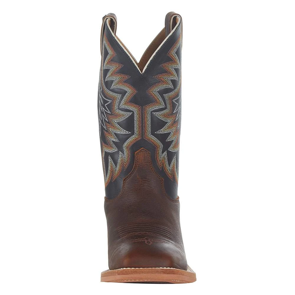 Justin Boots Mens Caddo Roughrider Mustard 11in Superior Black Top 2 Justin Boots Mens Caddo Roughrider Mustard 11in Superior Black Top - Image 2