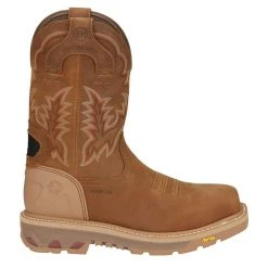 Justin Boots Men's Commander Montana Rust Waterproof 11in. Nano Composite Work Boot -jeans shop CR2124 4