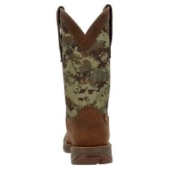 Durango Boots Men Brown/Green Digi Camo 12` Western Soft Toe -jeans shop DDB0329 3