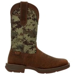 Durango Boots Men Brown/Green Digi Camo 12` Western Soft Toe -jeans shop DDB0329 4