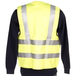 Rasco Fr Mens Hi Visibility FR Vest W/Pockets -jeans shop FR1603YH 3