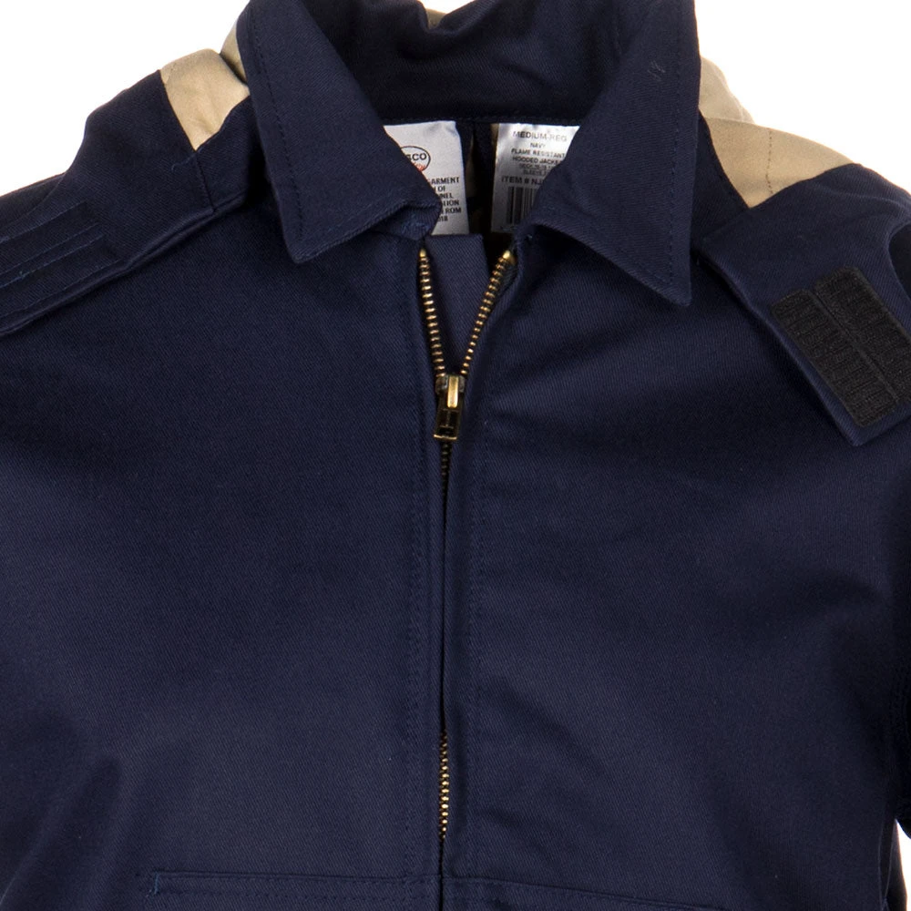 Rasco Fr Navy Duck FR Work Jacket 2 Rasco Fr Navy Duck FR Work Jacket - Image 2