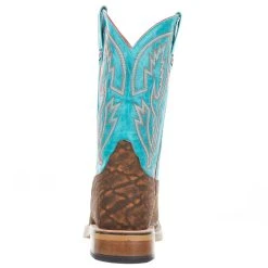 Horsepower Men's Cognac Eleprint 12 In Top Soft Toe Work Boot -jeans shop HPW2502 04