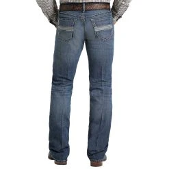 Cinch Ian Slim Fit Medium Stonewash Jeans -jeans shop MB53336001 3
