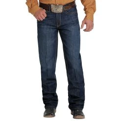 Cinch Men's White Label Performance Dark Wash Jeans -jeans shop MB92834042