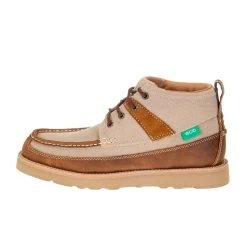 Twisted X Men's Twisted X Khaki Oiled Saddle 4in. Wedge Sole Casual Shoe 7 Twisted X Men's Twisted X Khaki Oiled Saddle 4in. Wedge Sole Casual Shoe -jeans shop MCA0031 2