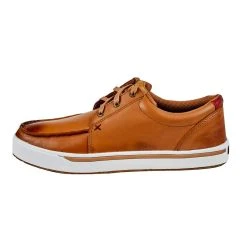 Twisted X Men's Tan Burnished Lace Up Kicks -jeans shop MCA0047 3