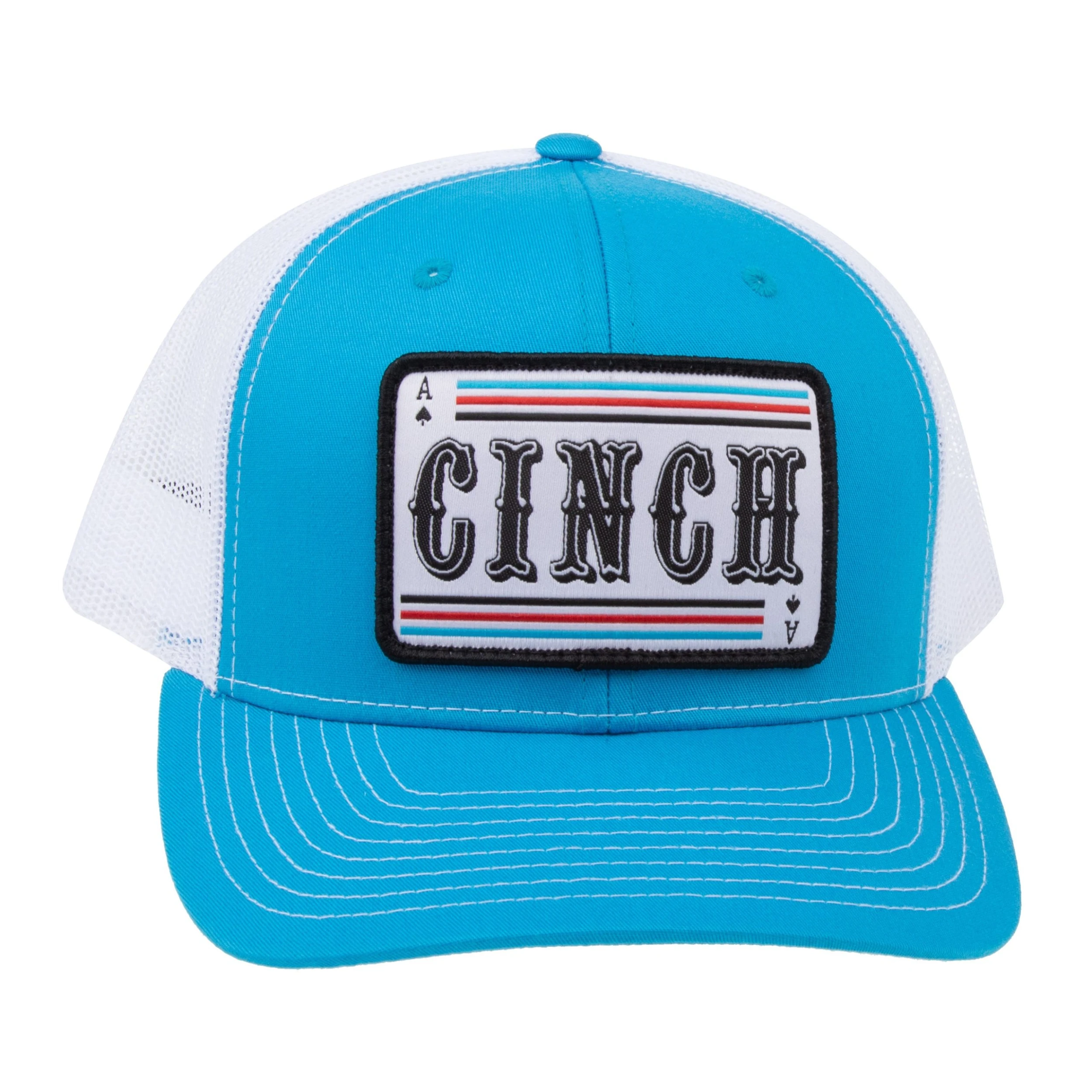 Cinch Turquoise Logo Mesh Cap MCC0800005 2 Cinch Turquoise Logo Mesh Cap MCC0800005 - Image 2