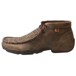 Twisted X Mens Caimin Print Driving Moc With Alloy Toe -jeans shop MDMAL02 2