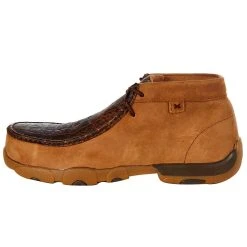 Twisted X Men`s Work Chukka Driving Moc-Tan Spice -jeans shop MDMNT01 3