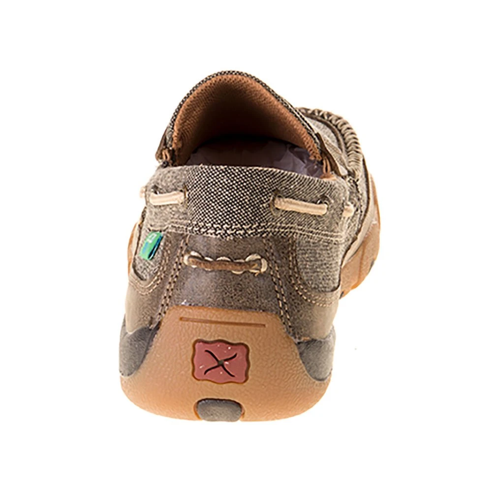 Twisted X Mens Dust E Slip On Boat Shoe MDMS012 4 Twisted X Mens Dust E Slip On Boat Shoe MDMS012 - Image 4