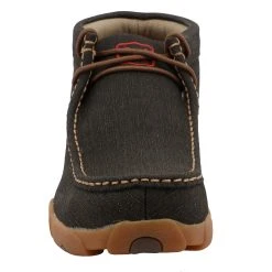 Twisted X Men's Rubberized Dark Brown Steel Toe Driving Moc -jeans shop MDMST03 04