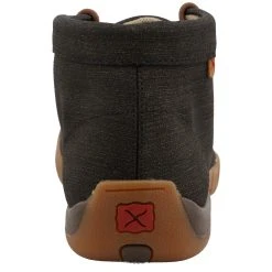 Twisted X Men's Rubberized Dark Brown Steel Toe Driving Moc -jeans shop MDMST03 05