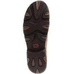 Twisted X Men's Distressed Saddle Waterproof Driving Mocs -jeans shop MDMW001 4