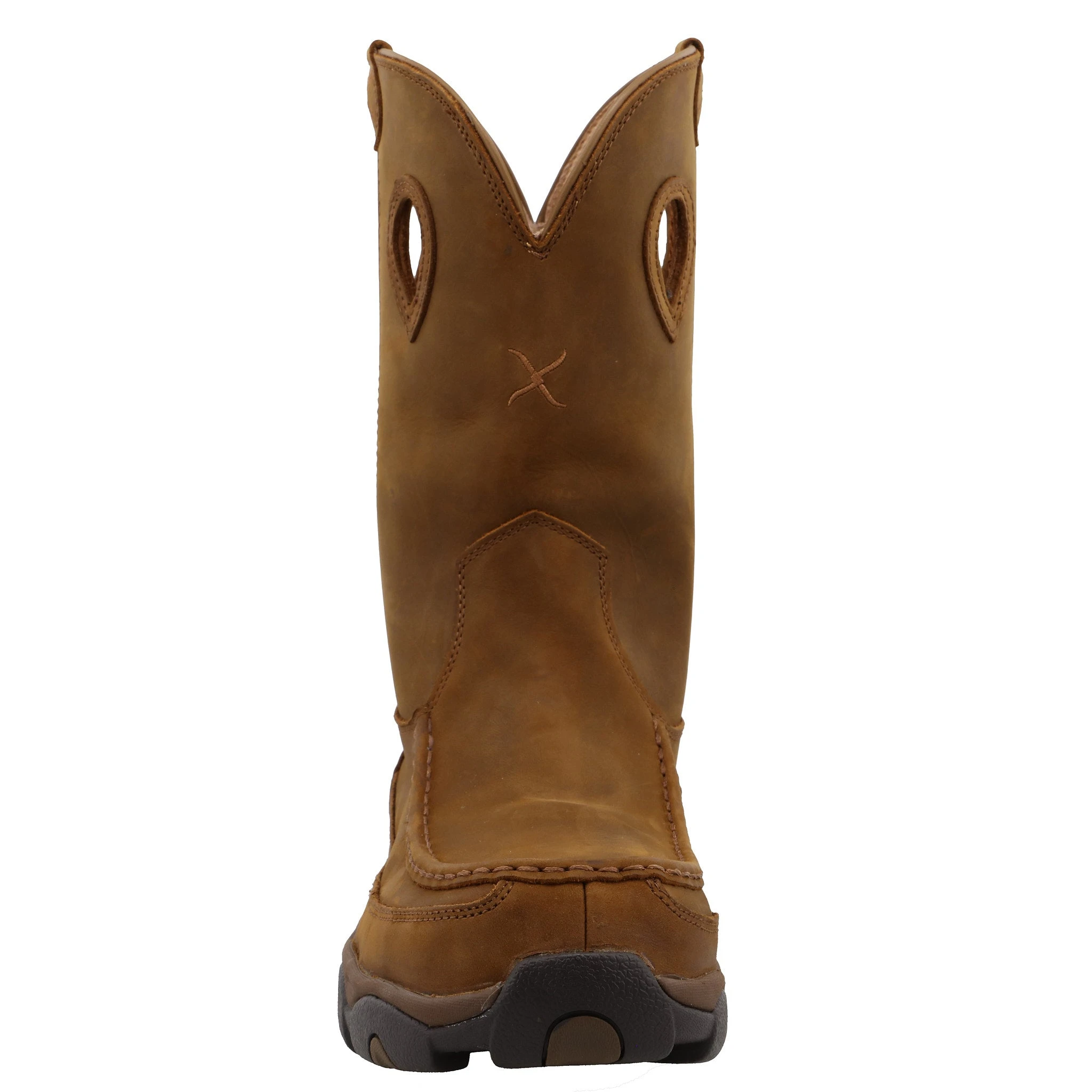 Twisted X Men's Distressed Saddle H20 Composite Toe Hiker Boot 4 Twisted X Men's Distressed Saddle H20 Composite Toe Hiker Boot - Image 4