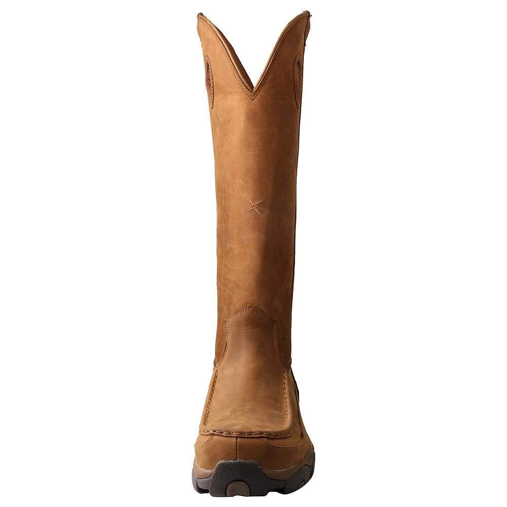 Twisted X Men's Distressed Saddle H2O ViperGuard 17in. Snake Boot 2 Twisted X Men's Distressed Saddle H2O ViperGuard 17in. Snake Boot - Image 2