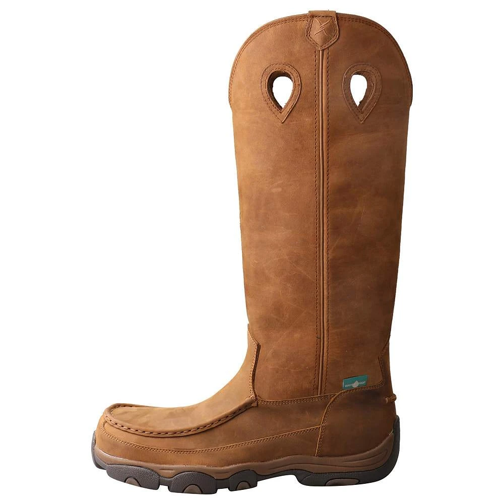 Twisted X Men's Distressed Saddle H2O ViperGuard 17in. Snake Boot 3 Twisted X Men's Distressed Saddle H2O ViperGuard 17in. Snake Boot - Image 3