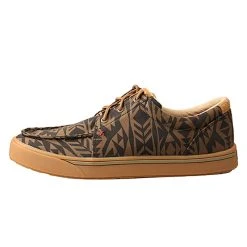 Twisted X Men's Hooey Dark Green And Black Aztec Loper Lace Up Casual Shoe -jeans shop MHYC017 2