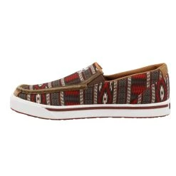 Twisted X Men's Hooey Red Aztec Slip On Loper Casual Shoes -jeans shop MHYC023 3