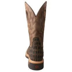 Twisted X Mens Caiman Print Work Boot -jeans shop MLCW023 3