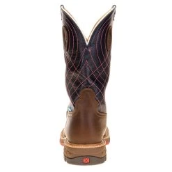 Twisted X Men's Cellstretch Brown 12in. Navy Top H20 Alloy Toe Work Boot 8 Twisted X Men's Cellstretch Brown 12in. Navy Top H20 Alloy Toe Work Boot -jeans shop MXBAW01 3