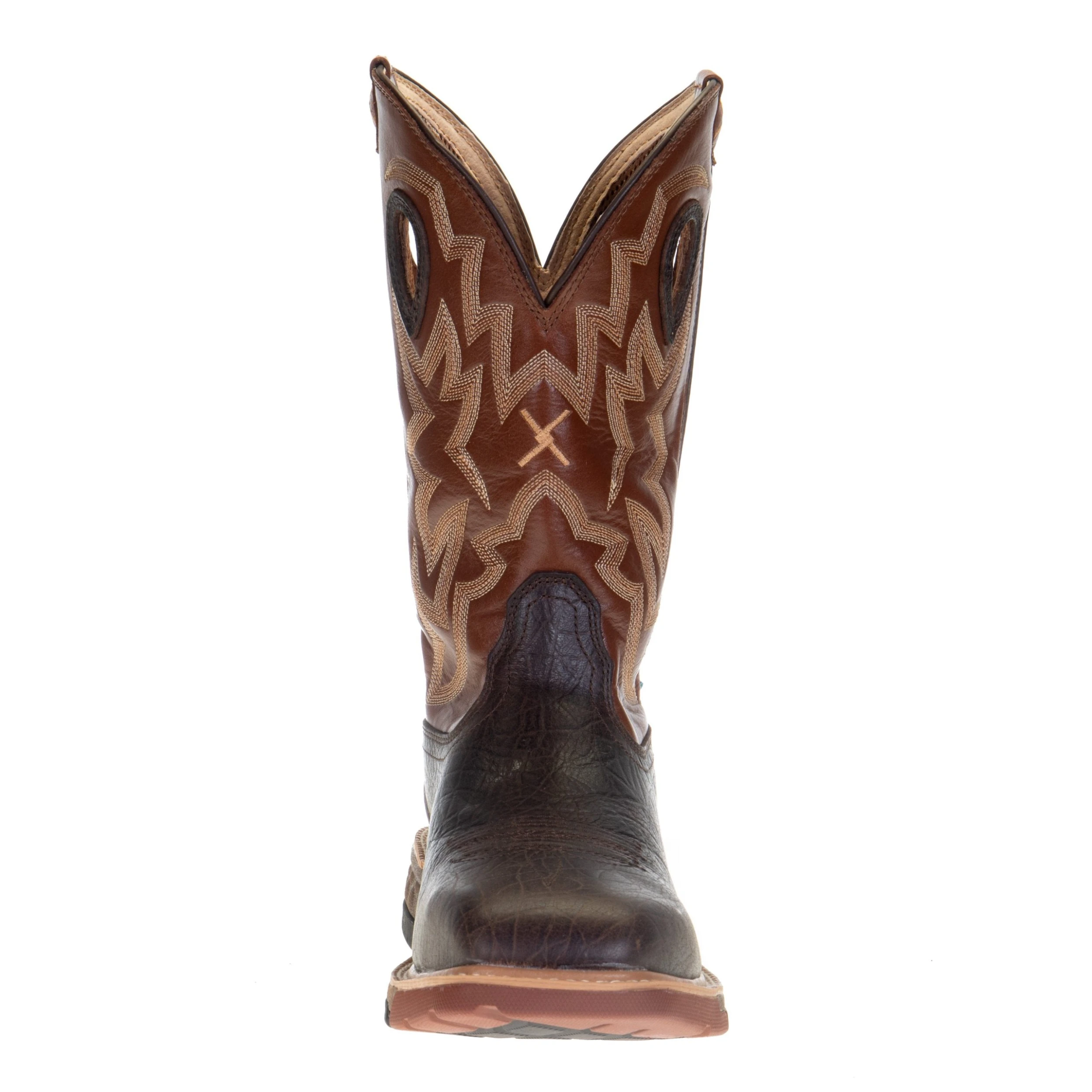 Twisted X Men's Smokey Chocolate 12in. Spice Top Alloy Toe Work Boot 2 Twisted X Men's Smokey Chocolate 12in. Spice Top Alloy Toe Work Boot - Image 2