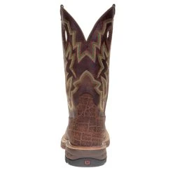 Twisted X Men's Tan Elephant Print 12in. Tan Top Nano Toe Work Boot 8 Twisted X Men's Tan Elephant Print 12in. Tan Top Nano Toe Work Boot -jeans shop MXBN001 3