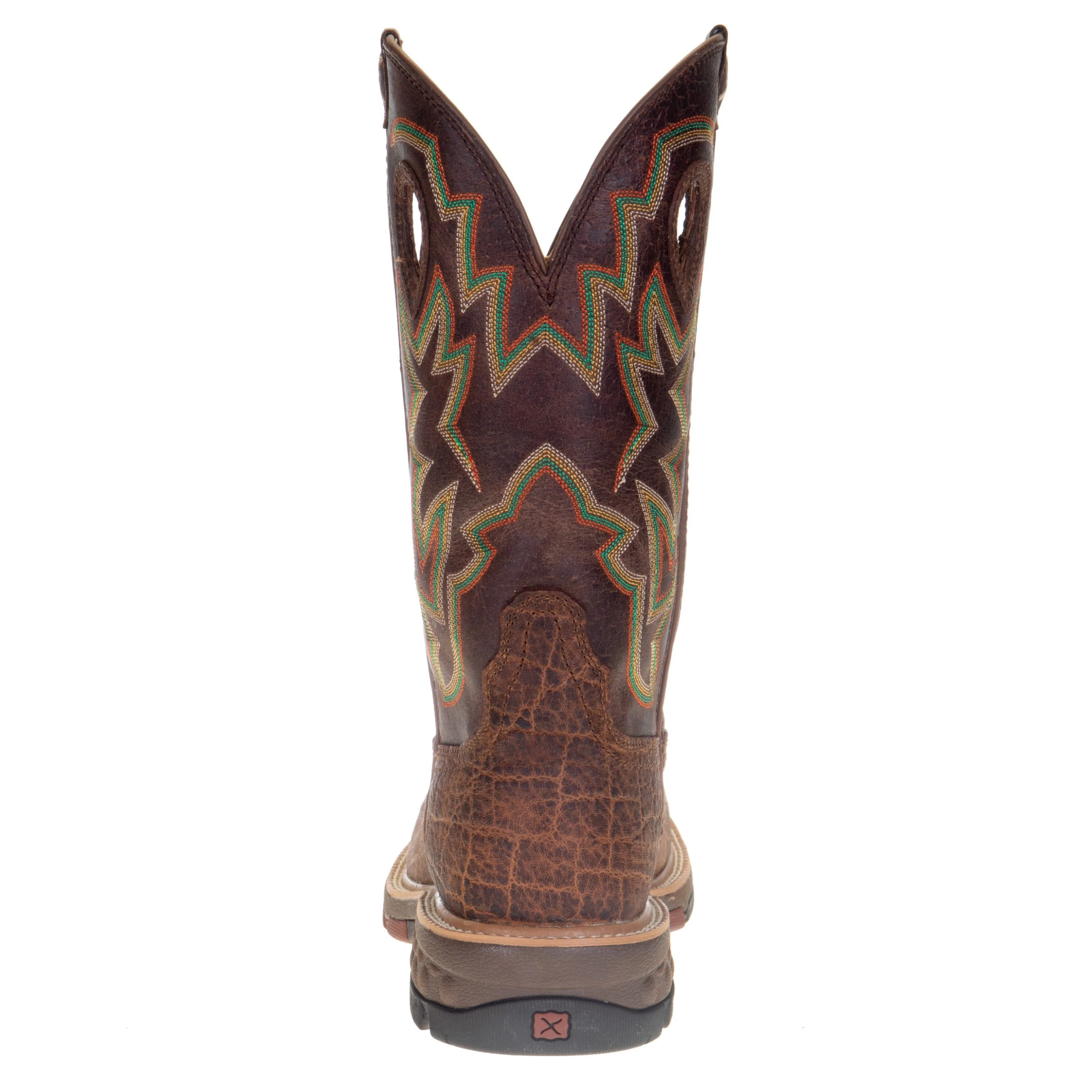 Twisted X Men's Tan Elephant Print 12in. Tan Top Nano Toe Work Boot 4 Twisted X Men's Tan Elephant Print 12in. Tan Top Nano Toe Work Boot - Image 4