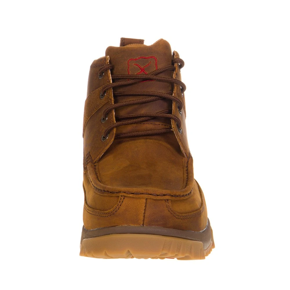 Twisted X Men's Oiled Saddle 4in. Comp Toe Lace Up Work Boot 2 Twisted X Men's Oiled Saddle 4in. Comp Toe Lace Up Work Boot - Image 2