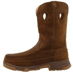 Twisted X Men's Distressed Saddle Nano Toe Pull On Work Boot -jeans shop MXCNM01 03