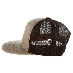NRS Khaki And Coffee Arch Logo Cap -jeans shop NRSC 0921 12 3