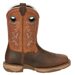 Tony Lama Men's 3R Lopez Brown 11in. Waterproof Square Steel Toe Work Boot 9 Tony Lama Men's 3R Lopez Brown 11in. Waterproof Square Steel Toe Work Boot -jeans shop RR3363 5