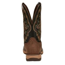 Tony Lama Men's Medford Brown WP Soft Toe Wide Square Toe Work Boot -jeans shop RR3374 4