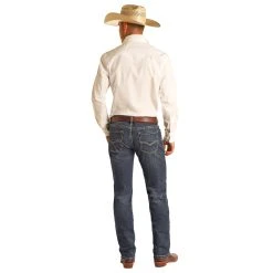 Rock N Roll Cowboy Cowboy Mens 46 Dark Vintage Jean -jeans shop RRMD1RR1H6 02