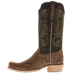 R. WATSON BOOTS R Watson Boots Men`s Beige Python 13in Carbon Damiana Top Cowboy Boot 7 R. WATSON BOOTS R Watson Boots Men`s Beige Python 13in Carbon Damiana Top Cowboy Boot -jeans shop RW7911 1 03
