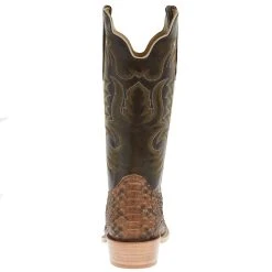 R. WATSON BOOTS R Watson Boots Men`s Beige Python 13in Carbon Damiana Top Cowboy Boot 8 R. WATSON BOOTS R Watson Boots Men`s Beige Python 13in Carbon Damiana Top Cowboy Boot -jeans shop RW7911 1 04