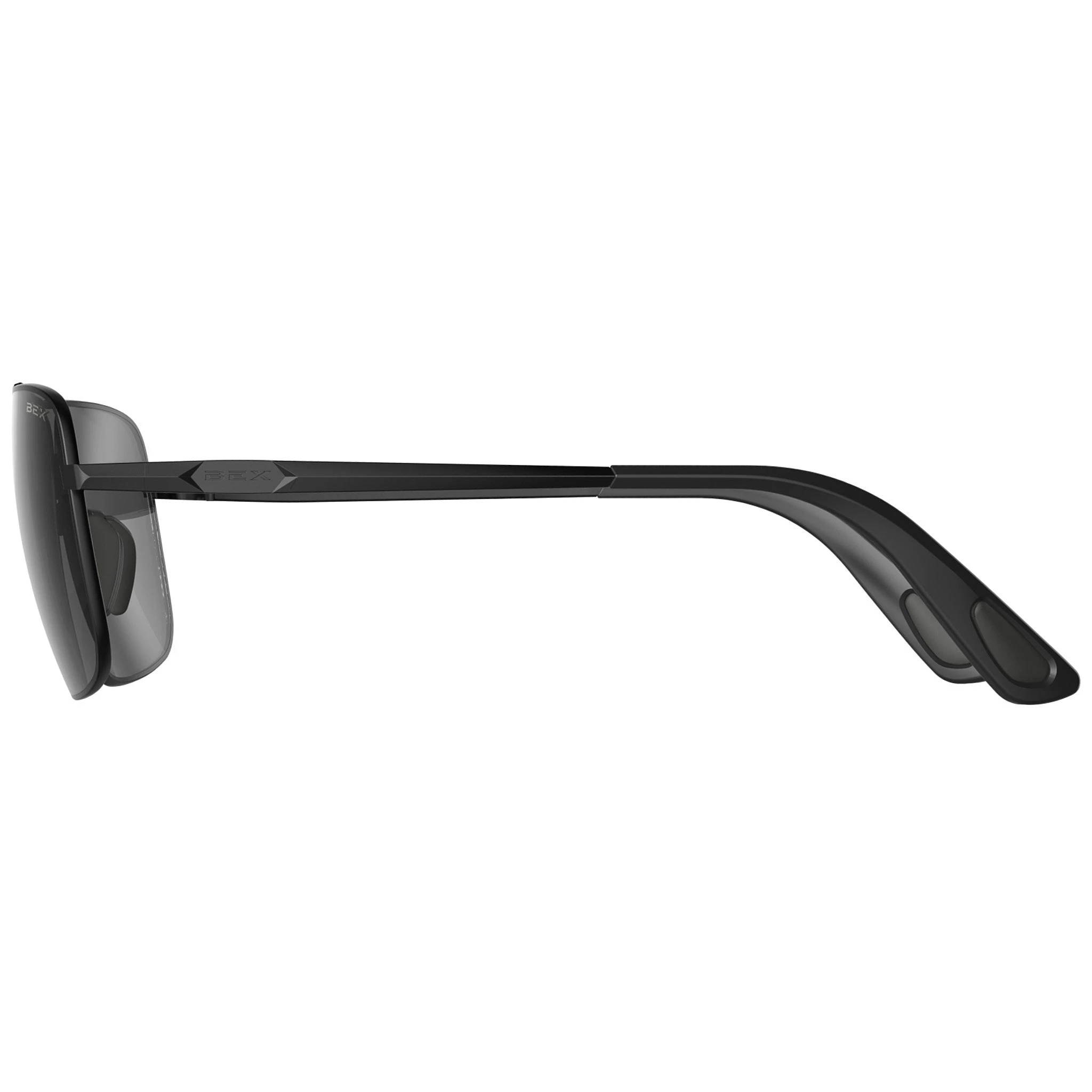 Bex Porter Matte Black And Gray Sunglasses 3 Bex Porter Matte Black And Gray Sunglasses - Image 3