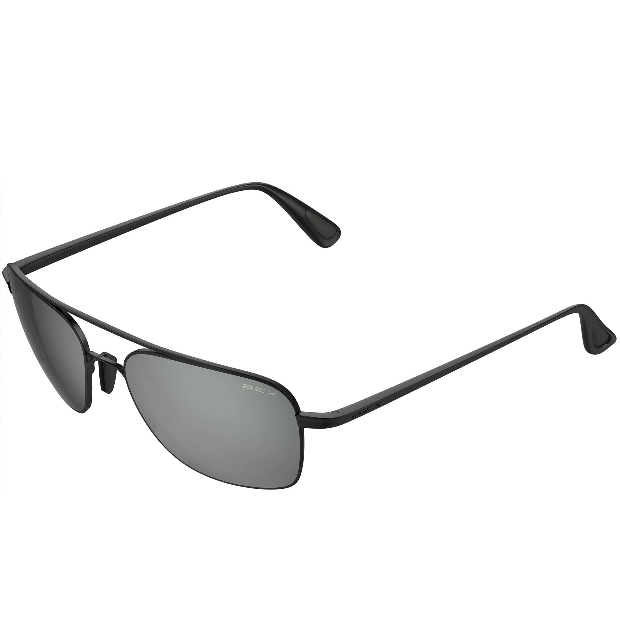 Bex Mach Matte Black And Gray Sunglasses 4 Bex Mach Matte Black And Gray Sunglasses - Image 4