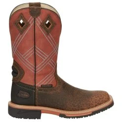 Justin Boots Men's Stampede Hybred Dalhart Brown Waterproof Soft Toe Work Boot 9 Justin Boots Men's Stampede Hybred Dalhart Brown Waterproof Soft Toe Work Boot -jeans shop SE4216 4