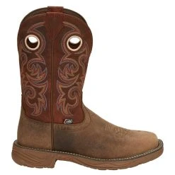 Justin Boots Men's Peanut Tan Water Buffalo 11in. Bronze Orange Top Work Boot -jeans shop SE7402 5