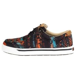 Twisted X Men's Hooey Exclusive Midnight Aztec Loper Casual Shoe -jeans shop SMUMHYC03 2