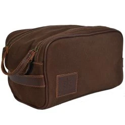 STS Ranch Wear Chocolate Canvas Shave Kit STS35918 -jeans shop STS35918 2
